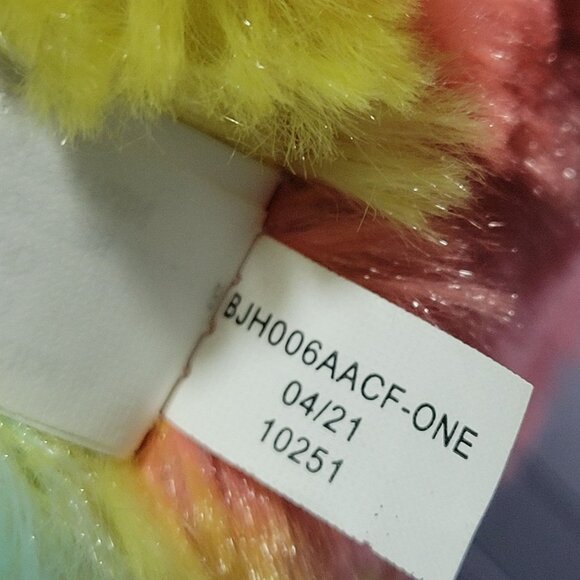 Build A Bear Cubscription Box Rainbow Sloth 13 Inch Spring 2021 Plush Toy BAB - Picture 6 of 6